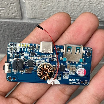 Type-C 5V 6V 9V 12V QC 3.0 Quick Charging Board Fast Charger Module for Li-ion Lithium 18650 Battery DIY Mobile Power bank
Type-C 5V 6V 9V 12V QC 3.0 Quick Charging Board Fast Charger Module for Li-ion Lithium 18650 Battery DIY Mobile Power bank