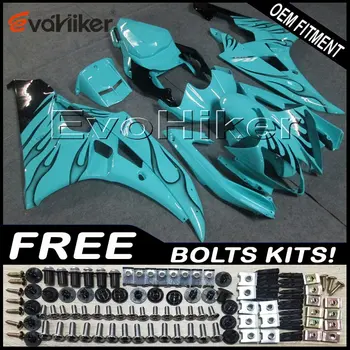 Custom motorcycle fairing for YZF-R6 2006-2007 ABS plastic motorcycle hull Injection mold light blue+Gifts
Custom motorcycle fairing for YZF-R6 2006-2007 ABS plastic motorcycle hull Injection mold light blue+Gifts