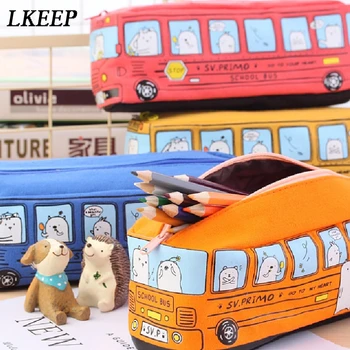 Fashion Creative Women Cosmetic Bag Stationery Small Bus Shape Makeup Bag Canvas Stationery Bag Making Up Bag
Fashion Creative Women Cosmetic Bag Stationery Small Bus Shape Makeup Bag Canvas Stationery Bag Making Up Bag