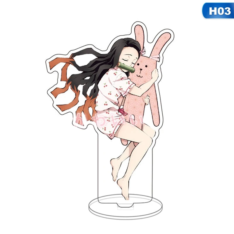 Anime Demon Slayer Animation stand Acrylic Figure Action Stand Model Toys Two-sided Doll Gift Size 15cm
Anime Demon Slayer Animation stand Acrylic Figure Action Stand Model Toys Two-sided Doll Gift Size 15cm