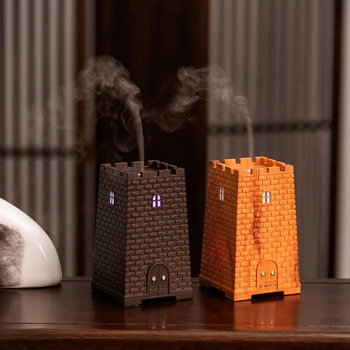 250ml Castle Ultrasonic Aroma Essential Oil Diffuser Air Humidifier Night Light A0NC
250ml Castle Ultrasonic Aroma Essential Oil Diffuser Air Humidifier Night Light A0NC