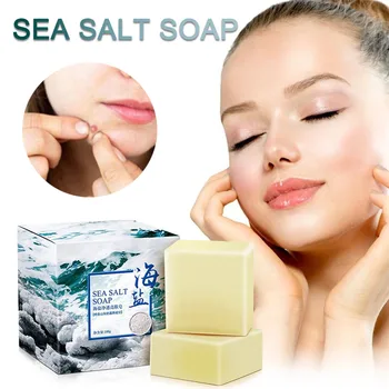 Sea Salt Soap Cleaner Removal Pimple Pores Acne Treatment Goat Milk Moisturizing Face Wash Soap Skin Care Handmade Soap
Sea Salt Soap Cleaner Removal Pimple Pores Acne Treatment Goat Milk Moisturizing Face Wash Soap Skin Care Handmade Soap