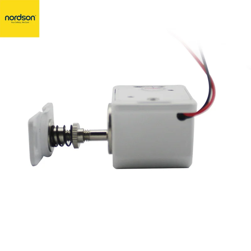 Nordson Original DC12V Small Electronic Dead Bolt Cabinet Lock Holding Force 300lbs/150kg Mini Furniture Drawer Locker Lock
Nordson Original DC12V Small Electronic Dead Bolt Cabinet Lock Holding Force 300lbs/150kg Mini Furniture Drawer Locker Lock