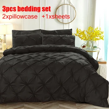 Oversized Classic Bedding Set 4 Size Summer Bed Linen 3/2pcs Solid Color Duvet Cover Set Bedding Sets With Pillowcase 220x240
Oversized Classic Bedding Set 4 Size Summer Bed Linen 3/2pcs Solid Color Duvet Cover Set Bedding Sets With Pillowcase 220x240