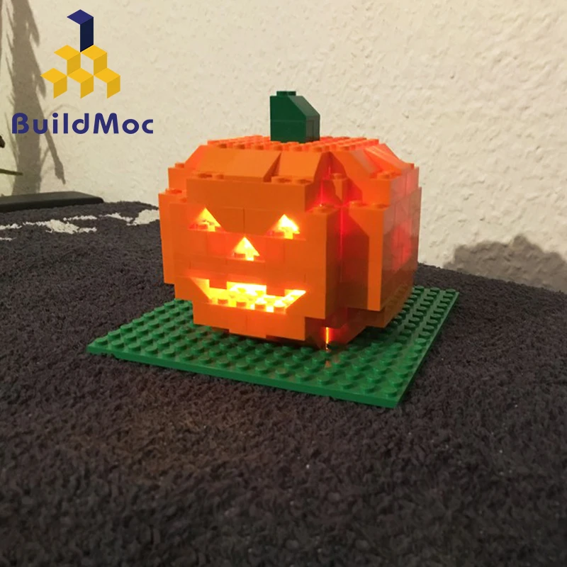 BuildMOC Halloween pumpkin Pumpkin Man Vampire Building Blocks Brick Toys Mini Halloween Gift For Children Kids
BuildMOC Halloween pumpkin Pumpkin Man Vampire Building Blocks Brick Toys Mini Halloween Gift For Children Kids