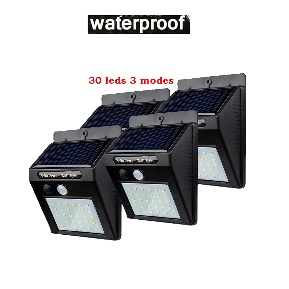 2/4PCS 30 LED Solar Light Outdoor Solar Lamp PIR Motion Sensor Wall Light Waterproof Solar Powered Sunlight for Garden Decoratio
2/4PCS 30 LED Solar Light Outdoor Solar Lamp PIR Motion Sensor Wall Light Waterproof Solar Powered Sunlight for Garden Decoratio