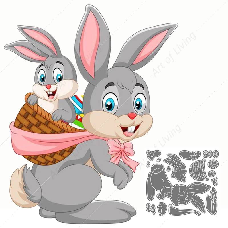 Hot New Metal Cutting Dies Easter Bunny Egglomania Stencils for Making Scrapbooking DIY Album Paper Cards Embossing Cut Die
Hot New Metal Cutting Dies Easter Bunny Egglomania Stencils for Making Scrapbooking DIY Album Paper Cards Embossing Cut Die