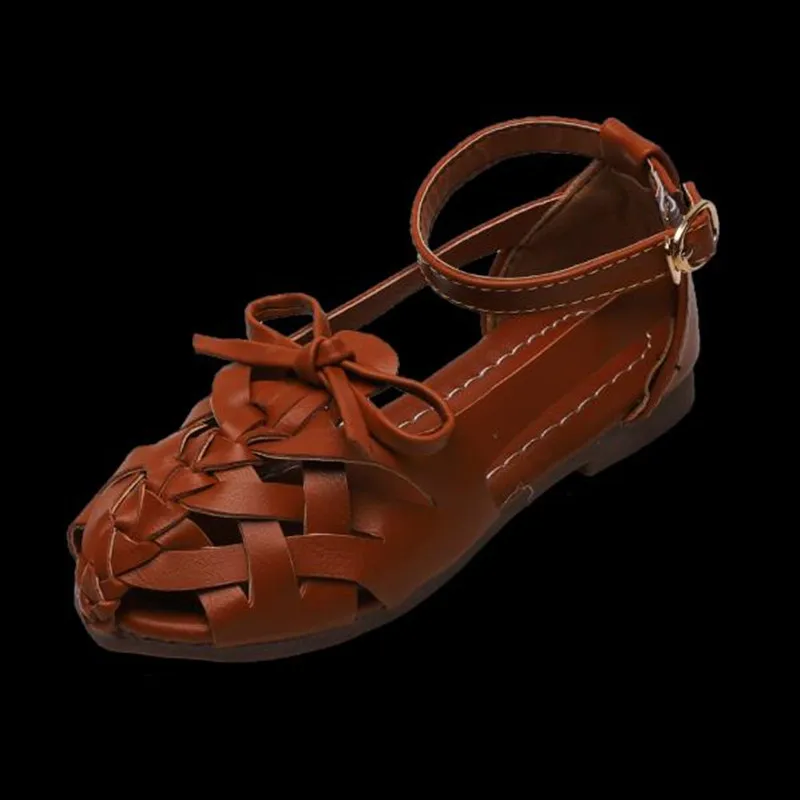 Newest Retro Woven Girls Shoes Kids Hollow Sandals PU Leather Big Children's Soft Sandals Wholesale Drop Shipping Size 26-30
Newest Retro Woven Girls Shoes Kids Hollow Sandals PU Leather Big Children's Soft Sandals Wholesale Drop Shipping Size 26-30