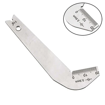 Stainless steel bit front edge gauge 118 degree bit top Angle front edge measuring bit sample bit edge gauge
Stainless steel bit front edge gauge 118 degree bit top Angle front edge measuring bit sample bit edge gauge