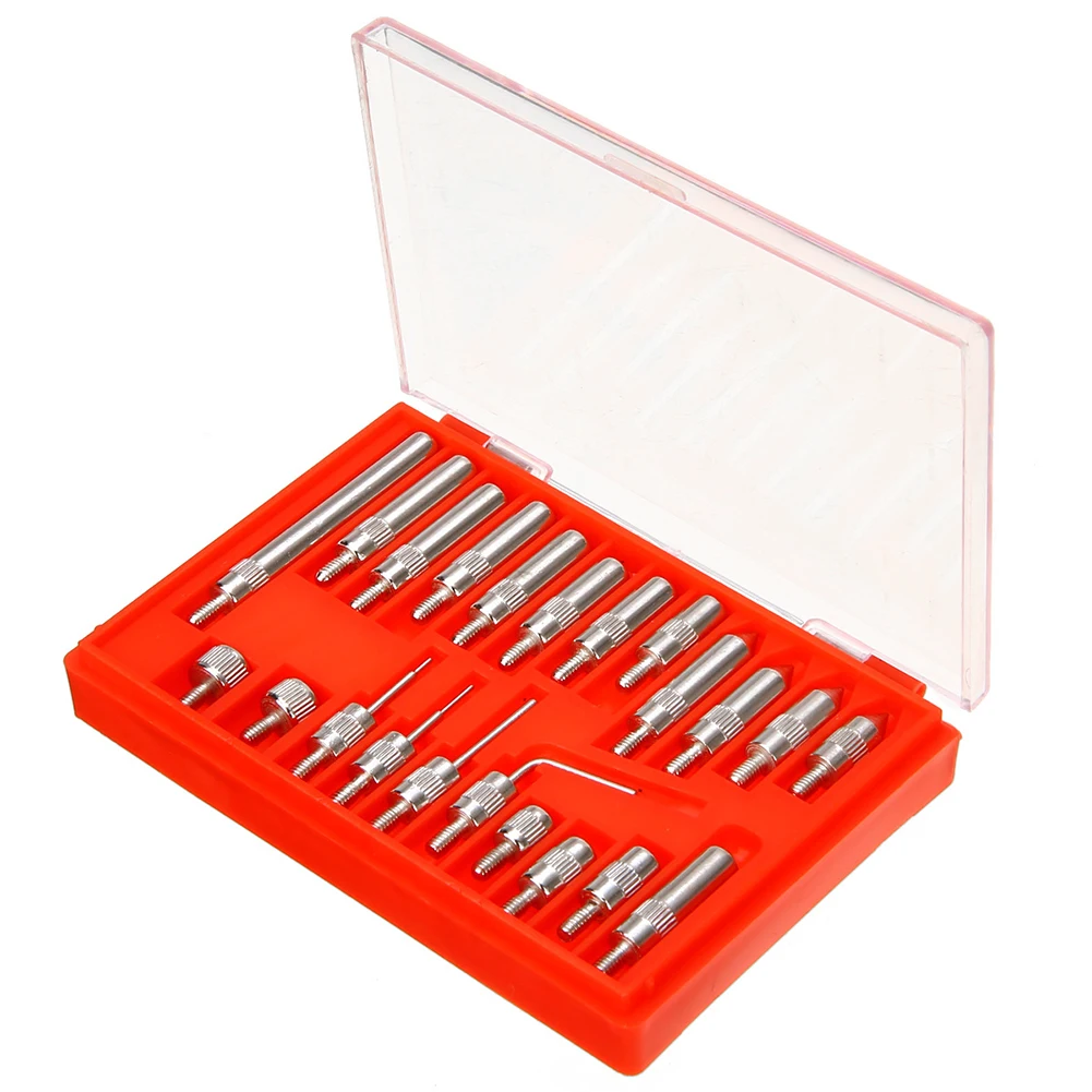 22pcs/set Thread Pointed Tip Probe Taper Tool Measuring High Speed Steel Accessories Dial Indicator Test Instruments Micrometer
22pcs/set Thread Pointed Tip Probe Taper Tool Measuring High Speed Steel Accessories Dial Indicator Test Instruments Micrometer
