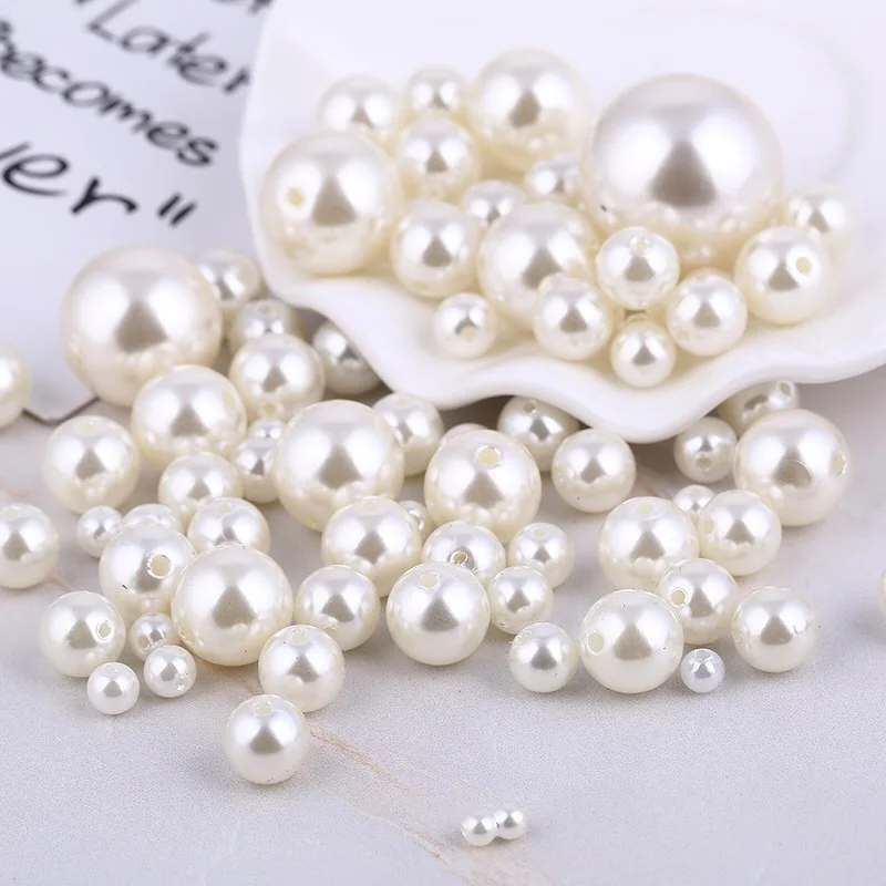 Multi Size 3-16mm Ivory Round Imitation Garment Pearl With Holes For DIY Art Necklace Fashion Jewelry Making Accessories 3-30mm
Multi Size 3-16mm Ivory Round Imitation Garment Pearl With Holes For DIY Art Necklace Fashion Jewelry Making Accessories 3-30mm