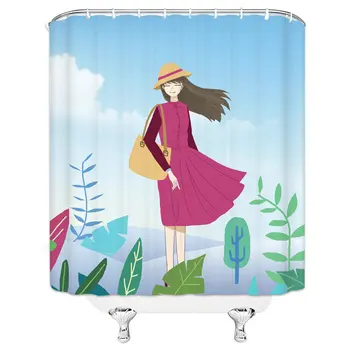 Fashion Design Girl's Beautiful Figure Yellow Coat Pattern Hanging Shower Curtain Waterproof Mildew Polyester Fabric Home Bathro
Fashion Design Girl's Beautiful Figure Yellow Coat Pattern Hanging Shower Curtain Waterproof Mildew Polyester Fabric Home Bathro