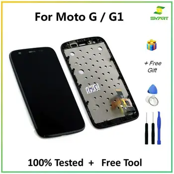 For Motorola G G1 LCD Display Touch Screen With Frame Digitizer Assembly Replacement Parts + Tools For Moto G XT1032 XT1033 LCDs
For Motorola G G1 LCD Display Touch Screen With Frame Digitizer Assembly Replacement Parts + Tools For Moto G XT1032 XT1033 LCDs