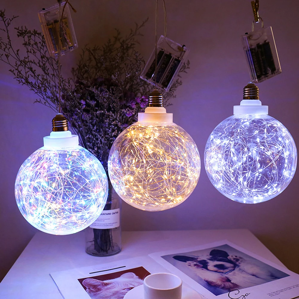 Led Copper Wire Light String Bulb All Over The Sky Wishing Ball Colorful Lights String Christmas Ball Decorative Lights Home Gar
Led Copper Wire Light String Bulb All Over The Sky Wishing Ball Colorful Lights String Christmas Ball Decorative Lights Home Gar