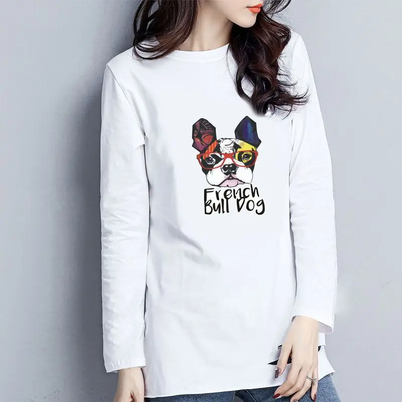 Autumn New White Hole Women Printed Long Tops Korean Style Round Neck Long-sleeved T-shirts XXL
Autumn New White Hole Women Printed Long Tops Korean Style Round Neck Long-sleeved T-shirts XXL