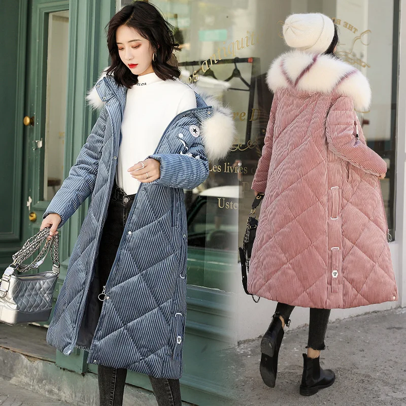 2019 Winter New Style Korean-style Loose-Fit Slimming Large Fur Collar Cotton-padded Clothes Thick down Jacket Cotton-padded Clo
2019 Winter New Style Korean-style Loose-Fit Slimming Large Fur Collar Cotton-padded Clothes Thick down Jacket Cotton-padded Clo