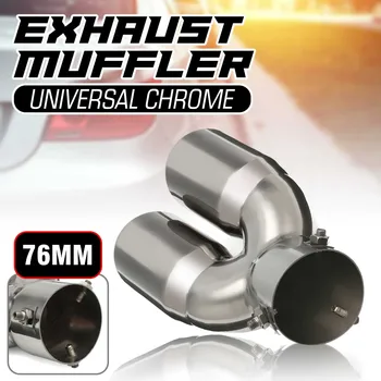 Universal Car Dual Exhaust Tip Exhaust Pipe 76mm Inlet 66mm Outlet Tail Muffler Rear Tube
Universal Car Dual Exhaust Tip Exhaust Pipe 76mm Inlet 66mm Outlet Tail Muffler Rear Tube