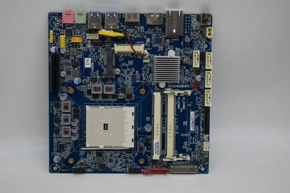 FOR GIGABYTE MQHUDVI THIN MINI 17*17 FM2 A75 motherboard ITX DC powered LVDS Original Used motherboard
FOR GIGABYTE MQHUDVI THIN MINI 17*17 FM2 A75 motherboard ITX DC powered LVDS Original Used motherboard