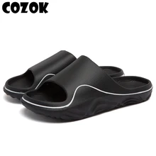 New Thicker EVA Couples Slides Thick Sole Soft Indoor Slippers Men Women Anti-slip Sandals Summer Bathroom Bath Platform Shoe
New Thicker EVA Couples Slides Thick Sole Soft Indoor Slippers Men Women Anti-slip Sandals Summer Bathroom Bath Platform Shoe