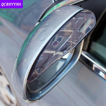 2 pcs Car Styling PVC Car Rear View Mirror Sticker Rain Eyebrow Weatherstrip Auto Mirror Rain Shield Shade Cover Protector Guard
2 pcs Car Styling PVC Car Rear View Mirror Sticker Rain Eyebrow Weatherstrip Auto Mirror Rain Shield Shade Cover Protector Guard