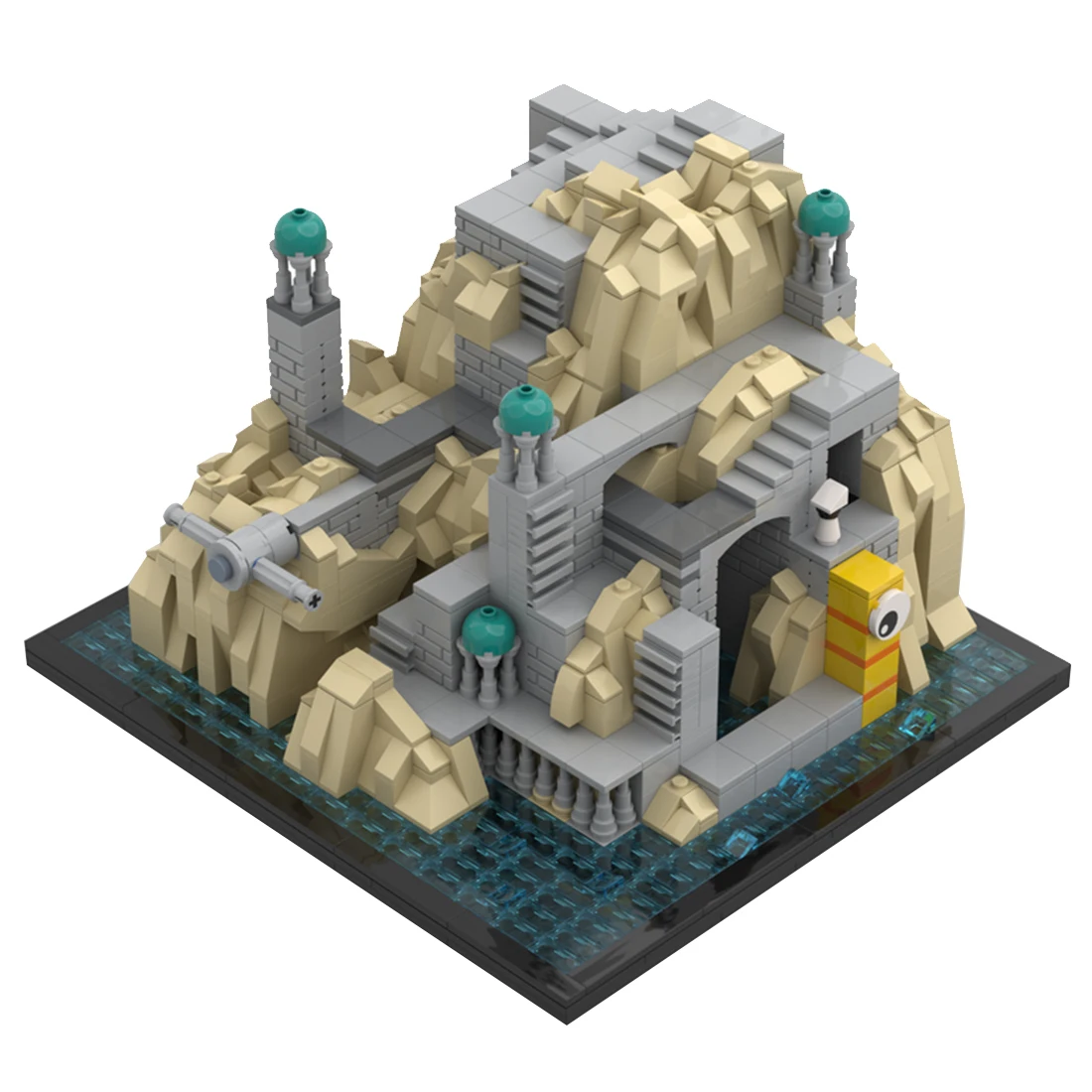 Authorized MOC-50337 1261Pcs MONUMENTVALLEY Famous Game Scene Building Block MOC Toy Stem Kit (Designed By Ycbricks)
Authorized MOC-50337 1261Pcs MONUMENTVALLEY Famous Game Scene Building Block MOC Toy Stem Kit (Designed By Ycbricks)