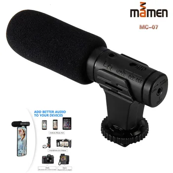 High Quality Super Low Noise Photography Interview Digital Video Recording Microphone For Phone Camera GoPro Sports Camera
High Quality Super Low Noise Photography Interview Digital Video Recording Microphone For Phone Camera GoPro Sports Camera