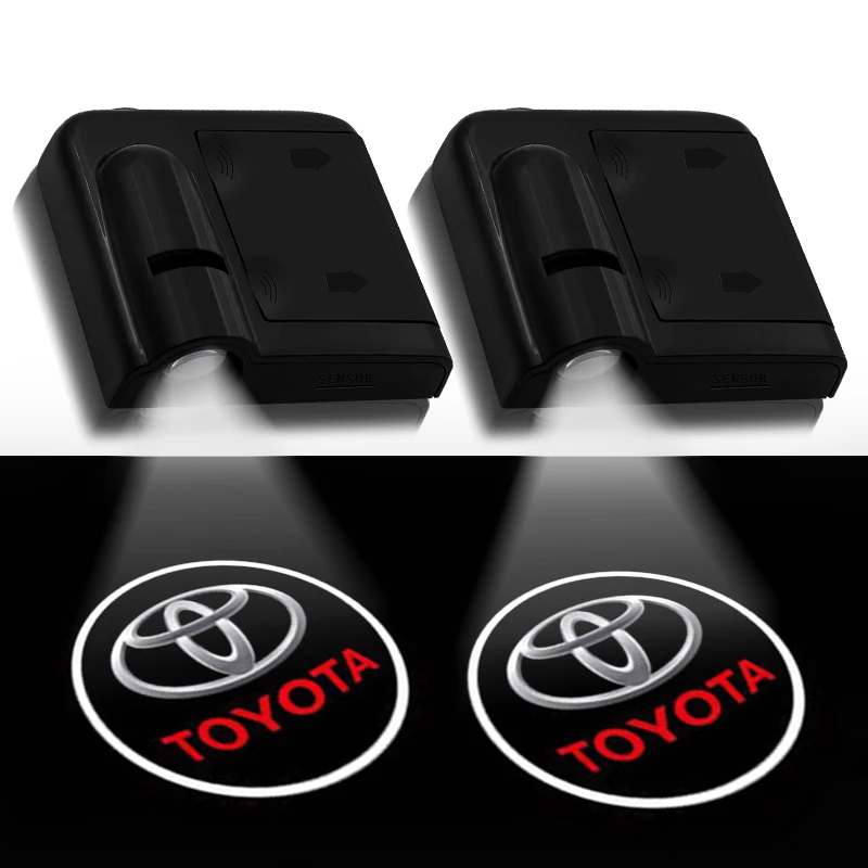 2pcs New Wireless Led Car Door Welcome Laser Projector Logo Ghost Shadow Light For Toyotas Corolla rav4 Camry Yaris Accessories
2pcs New Wireless Led Car Door Welcome Laser Projector Logo Ghost Shadow Light For Toyotas Corolla rav4 Camry Yaris Accessories