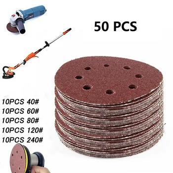 50pcs Sanding Discs Sander Pads 40 60 80 120 240 Grit Polishing tool Kit Durable
50pcs Sanding Discs Sander Pads 40 60 80 120 240 Grit Polishing tool Kit Durable