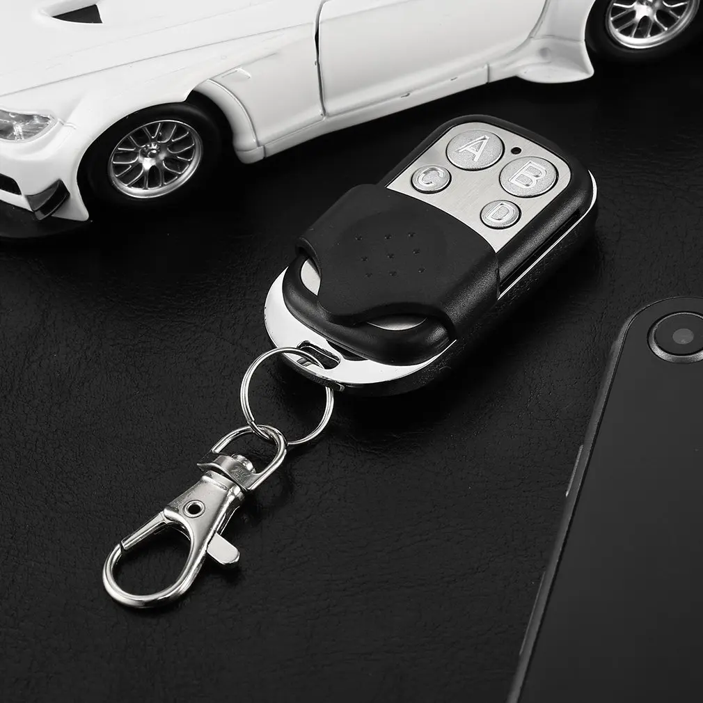 Door Remote 433MHz 4 channel remote control use all 433 MHz fixed code key chains car home and garage 1 pcs
Door Remote 433MHz 4 channel remote control use all 433 MHz fixed code key chains car home and garage 1 pcs