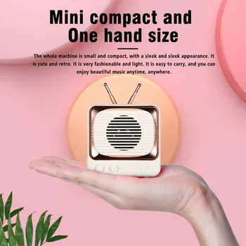 2020 Retro soundbar wireless Bluetooth speaker lovely gift portable TV Mini Bluetooth speakers 4D Sound Music Speaker TF Card
2020 Retro soundbar wireless Bluetooth speaker lovely gift portable TV Mini Bluetooth speakers 4D Sound Music Speaker TF Card