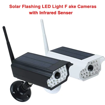GUUDGO Waterproof Solar Flashing LED Light Simulation Cameras Dummy Video CCTV Solar Simulation Camera with Infrared Sensor
GUUDGO Waterproof Solar Flashing LED Light Simulation Cameras Dummy Video CCTV Solar Simulation Camera with Infrared Sensor