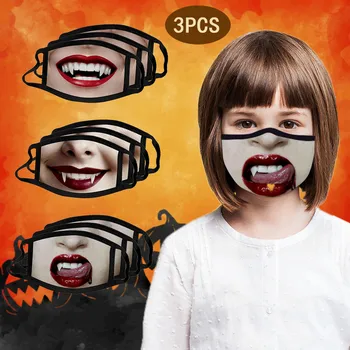3PCS Kids Size Halloween Spoof Washable Reusable Protect Face Mask Face Mask Mouth Caps Cloth Mouth Mask Washable masques
3PCS Kids Size Halloween Spoof Washable Reusable Protect Face Mask Face Mask Mouth Caps Cloth Mouth Mask Washable masques