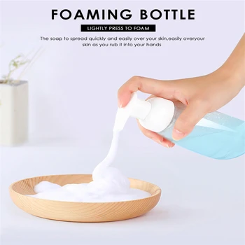 New Handheld PET Travel Clear Squeezed Foaming Pump Makeup Face Lotion Liquid Container Refillable Soap Shampoo Water Pot Bottle
New Handheld PET Travel Clear Squeezed Foaming Pump Makeup Face Lotion Liquid Container Refillable Soap Shampoo Water Pot Bottle