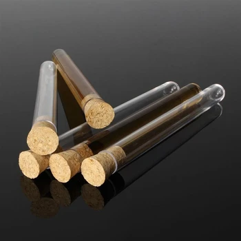 100Pcs/Pack 20Ml Transparent Plastic Test Tubes with Corks Stoppers Laboratory School Educational Suppy 150X16Mm
100Pcs/Pack 20Ml Transparent Plastic Test Tubes with Corks Stoppers Laboratory School Educational Suppy 150X16Mm