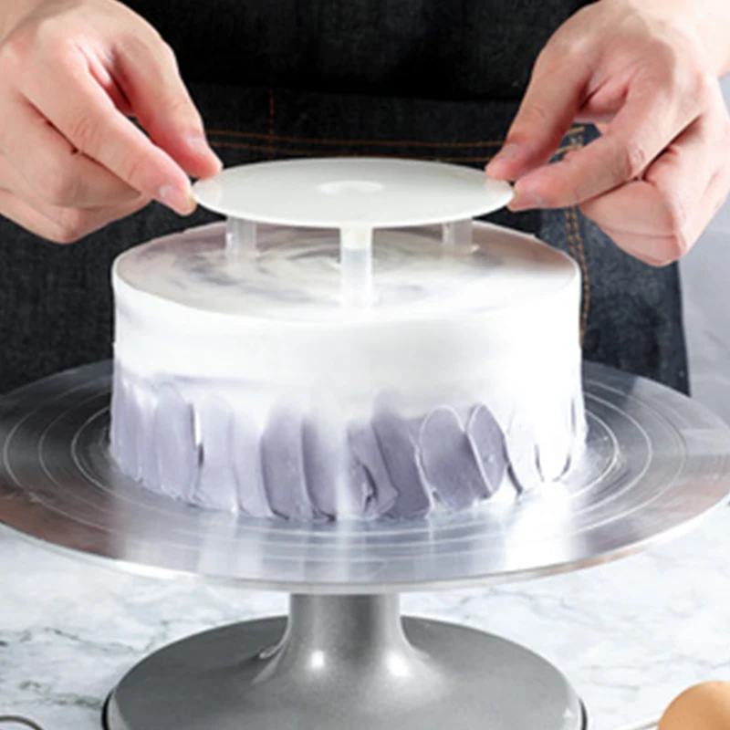

Практичные подставки для тортов NUBECOM, многослойная опорная рама для торта, Круглый подставка для десертов, распорка, Скоба для пирожных, кухонный инструмент «сделай сам» для торта