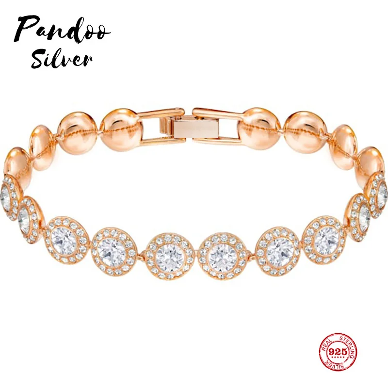 PANDOO Fashion Charm Pure 925 Silver Original 1:1 Copy, Elegant And Exquisite Wild Bracelet Female Luxury Jewelry Gifts
PANDOO Fashion Charm Pure 925 Silver Original 1:1 Copy, Elegant And Exquisite Wild Bracelet Female Luxury Jewelry Gifts
