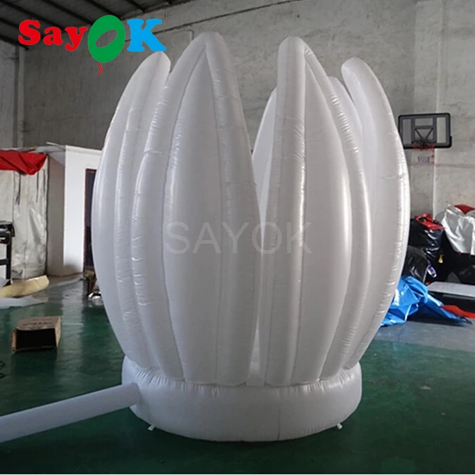 2m(6.56ft) Inflatable Lotus Flower Giant Decoration for Stage Wedding Party Birthday(Flower can be opened) | Игрушки и хобби