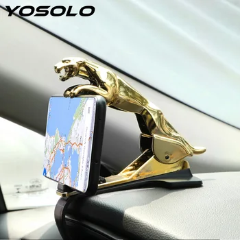 YOSOLO Mount Clip Adjustable Car Bracket GPS Stand Bracket Universal Leopard Car Phone Holder Mobile Phone Bracket
YOSOLO Mount Clip Adjustable Car Bracket GPS Stand Bracket Universal Leopard Car Phone Holder Mobile Phone Bracket