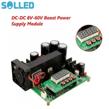 BST900W 8-60V to 10-120V DC Converter High Precise LED Control Boost Converter DIY Voltage Transformer Module Regulator
BST900W 8-60V to 10-120V DC Converter High Precise LED Control Boost Converter DIY Voltage Transformer Module Regulator