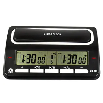 PS393 Digital Chess Clock Count Up Down Timer Professional Sports Electronic Checkers Competition Chess Watch
PS393 Digital Chess Clock Count Up Down Timer Professional Sports Electronic Checkers Competition Chess Watch