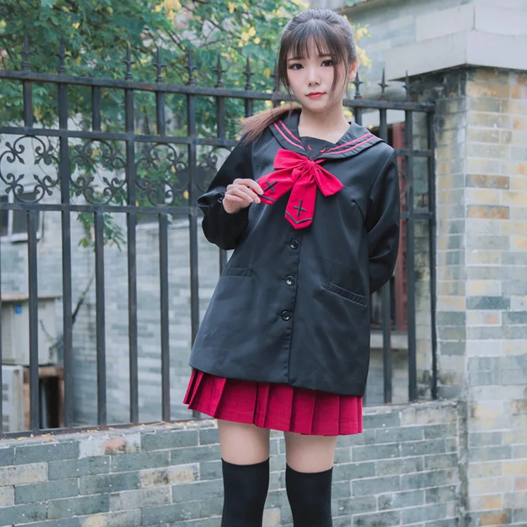 Japanese college style sweet lolita coat vintage navy collar bowknot student jk uniform gothic lolita coat kawaii girl loli cos
Japanese college style sweet lolita coat vintage navy collar bowknot student jk uniform gothic lolita coat kawaii girl loli cos