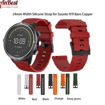 Soft Silicone Watchband for SUUNTO 9 Baro Copper band 24mm Width Silicone Replacement Wristband Strap for SUUNTO 9 Baro/Spartan
Soft Silicone Watchband for SUUNTO 9 Baro Copper band 24mm Width Silicone Replacement Wristband Strap for SUUNTO 9 Baro/Spartan