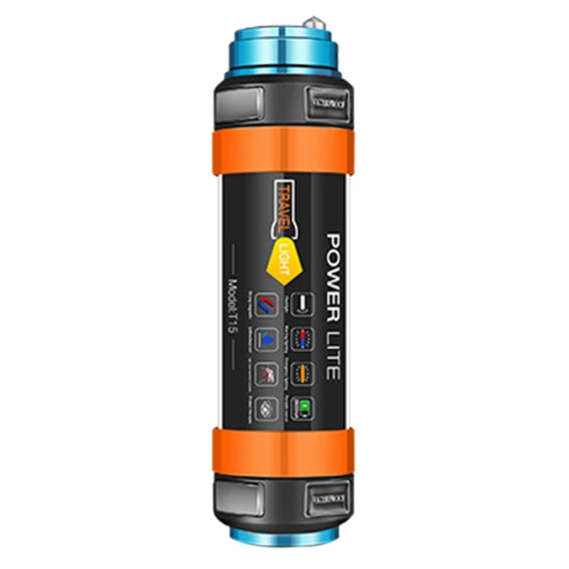 Led Camping Light Outdoor Waterproof Multi-Function Flashlight Glare Charging Camping Tent Lamp With Repellent
Led Camping Light Outdoor Waterproof Multi-Function Flashlight Glare Charging Camping Tent Lamp With Repellent