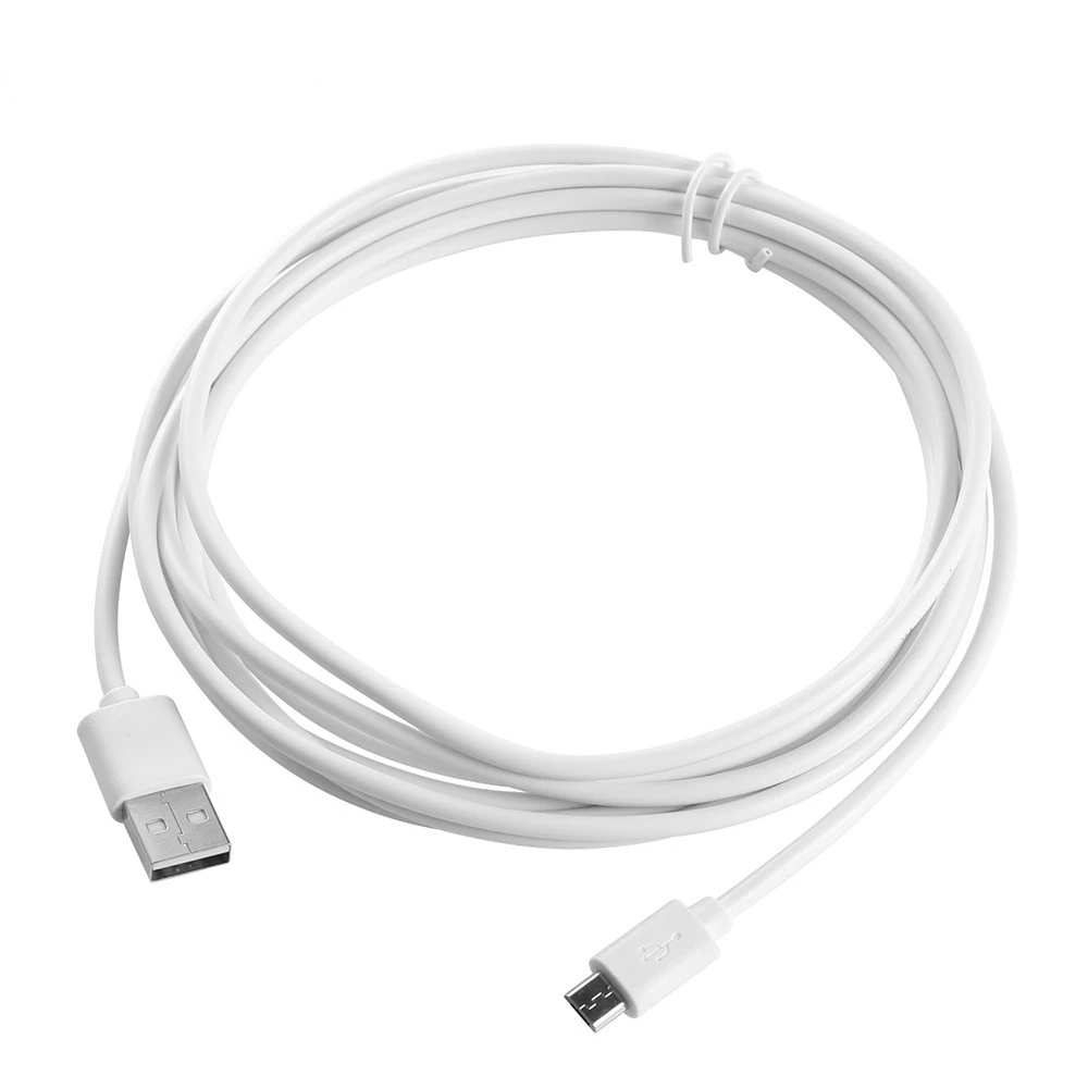 Кабель питания USB 3 м для Smart IP Wi-Fi камеры Micro Android Cell мобильный телефон кабель