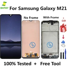 Écran tactile LCD AMOLED de remplacement, pour Samsung Galaxy M21 M215F M215F/DS=