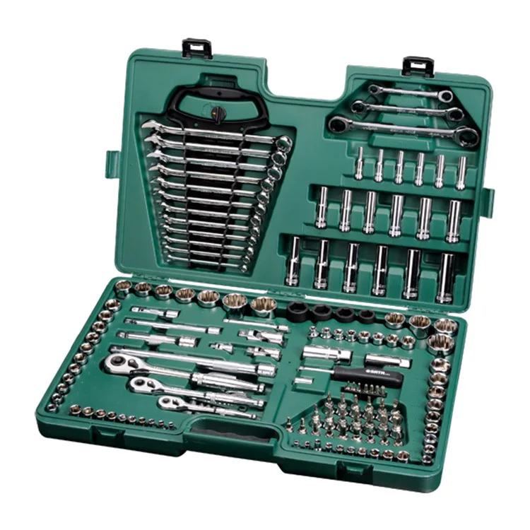Sata 150-Piece 6.3 + 10 + 12.5 Mm Series Comprehensive Set Combination Suit Tool 09510
Sata 150-Piece 6.3 + 10 + 12.5 Mm Series Comprehensive Set Combination Suit Tool 09510