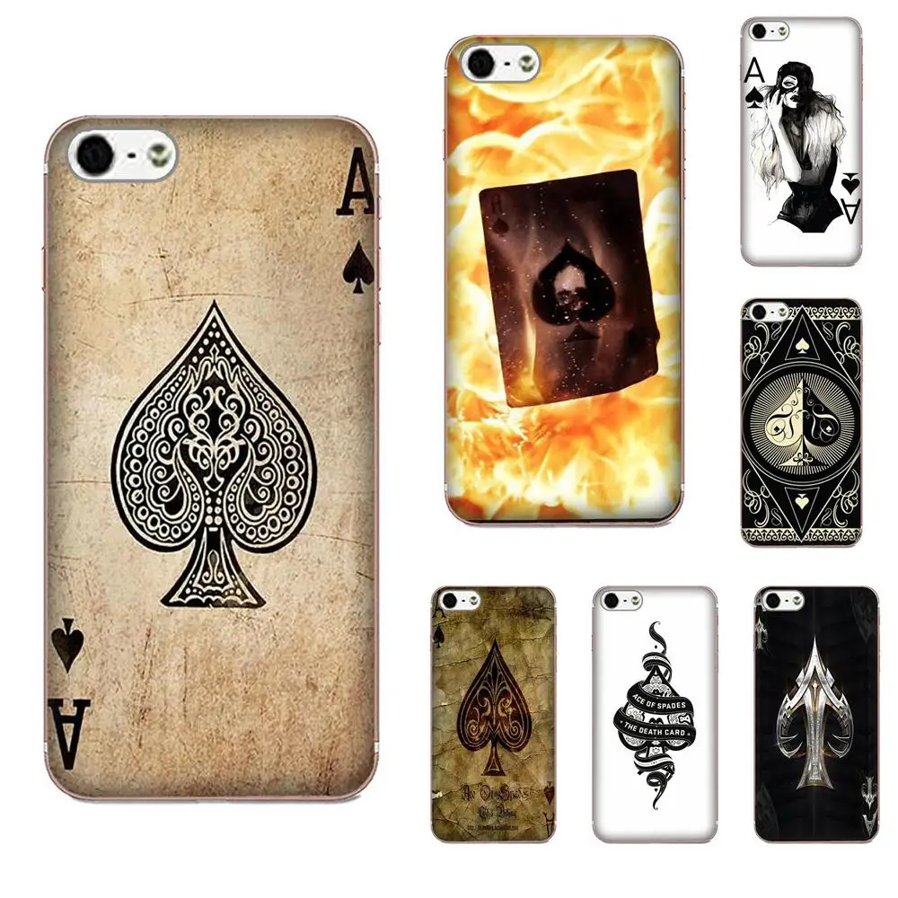 Ace Of Spades From Pack Playing Poker Cards For Huawei Honor 4C 5A 5C 5X 6 6A 6X 7 7A 7C 7X 8 8C 8S 9 10 10i 20 20i Lite Pro | Мобильные