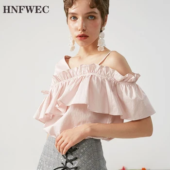 2019 New Spring Summer V-collar Short Sleeve Ruffles Off Shouler Temperament Shirt Women Blouse Fashion Tide A892
2019 New Spring Summer V-collar Short Sleeve Ruffles Off Shouler Temperament Shirt Women Blouse Fashion Tide A892