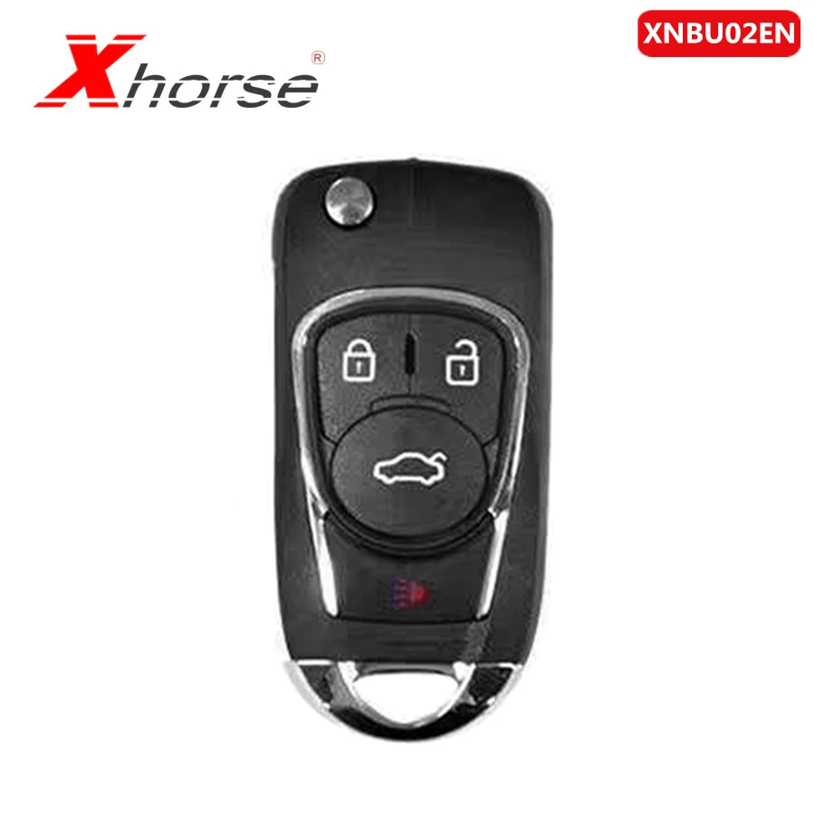 Xhorse VVDI2 XNBU02EN Wireless Universal Remote Key for Buick Style Flip 4 Buttons Remotes for VVDI Key Tool 5pcs/lot
Xhorse VVDI2 XNBU02EN Wireless Universal Remote Key for Buick Style Flip 4 Buttons Remotes for VVDI Key Tool 5pcs/lot