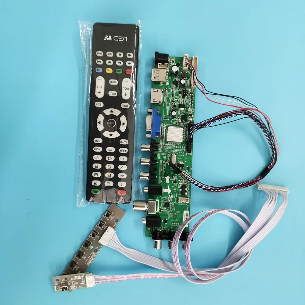 Комплект для детской платы управления HDMI, цифровой 1366X768 DVB-T, N140BGE-LB2 сигнал VGA AV светодиодный USB TV 14,0 "40pin
Комплект для детской платы управления HDMI, цифровой 1366X768 DVB-T, N140BGE-LB2 сигнал VGA AV светодиодный USB TV 14,0 "40pin